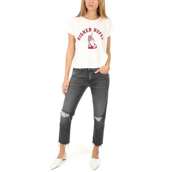 MOTHER Denim - MOTHER Superior Denim Womens The Sinner Chew Size 23 in Say You're Sorry Liar